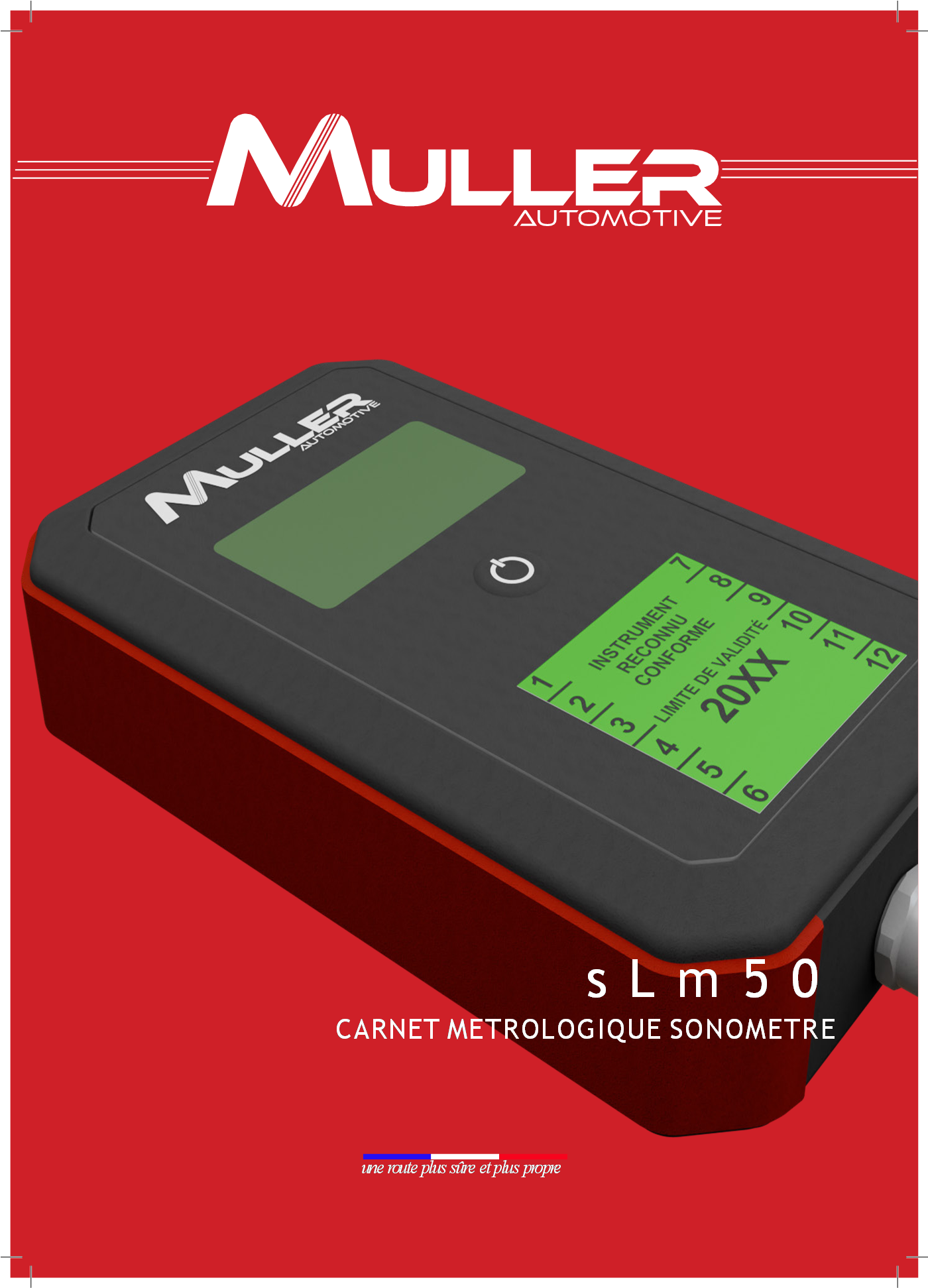 Carnet métrologique SLM50